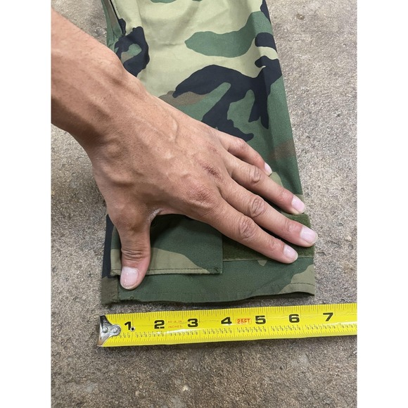 Tennier ECWCS Parka Jacket Mens Medium Woodland Camo Hooded Nylon Cold Weather - Picture 16 of 16